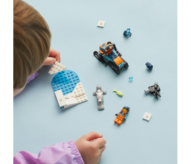 LEGO City 60376 Skuter śnieżny badacza Arktyki - 1144452 - zdjęcie 10